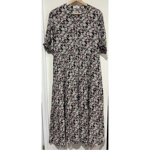 Natural Life Floral Prairie Cottagecore Boho Dress